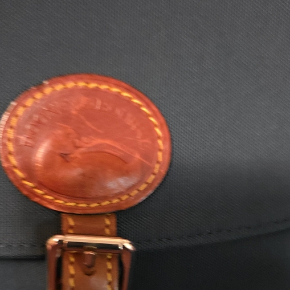 Dooney & Bourke Navy and Brown Backpack - Picture 7 of 7